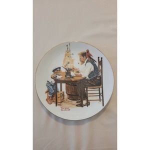 Norman Rockwell "For a Good Boy"‎ decorative plate
